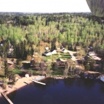 Big Whiteshell Lodge Aerial