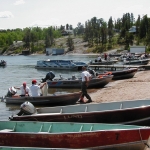 Figherfighters Fishing Derby at Big Whiteshell Lodge