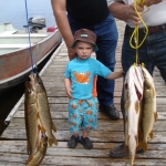 Never too young to fish at Big Whiteshell Lodge